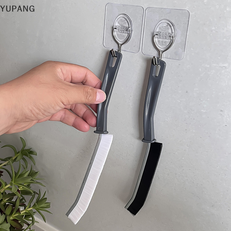 YUPANG Khoảng cách bàn chải nhà vệ sinh nhà bếp gạch góc chết làm sạch đa chức năng khe cửa sổ rãnh bụi bàn chải cứng lông bàn chải làm sạch