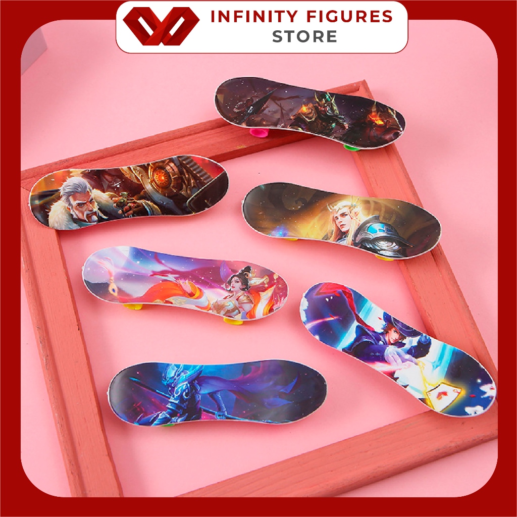 Ván trượt siêu hạng fingerboardi mẫu ngẫu nhiên cho bé cho người mới chơi, Bộ ván trượt mini