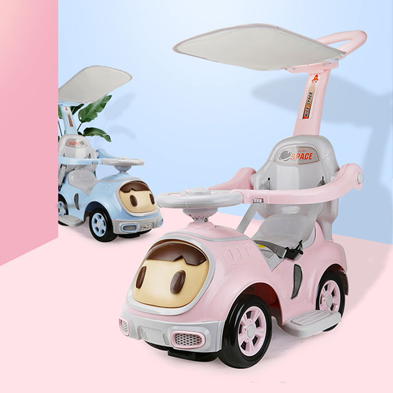 Miu Children 3 In 1 Stroller Twisting Car Yo Car Four Wheel With Music And Mute Wheel For 1-3-6 Years Old Boys And Girls Singapore