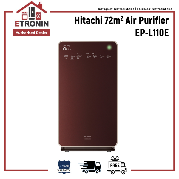 Hitachi 72m2 Air Purifier EP-L110E Singapore