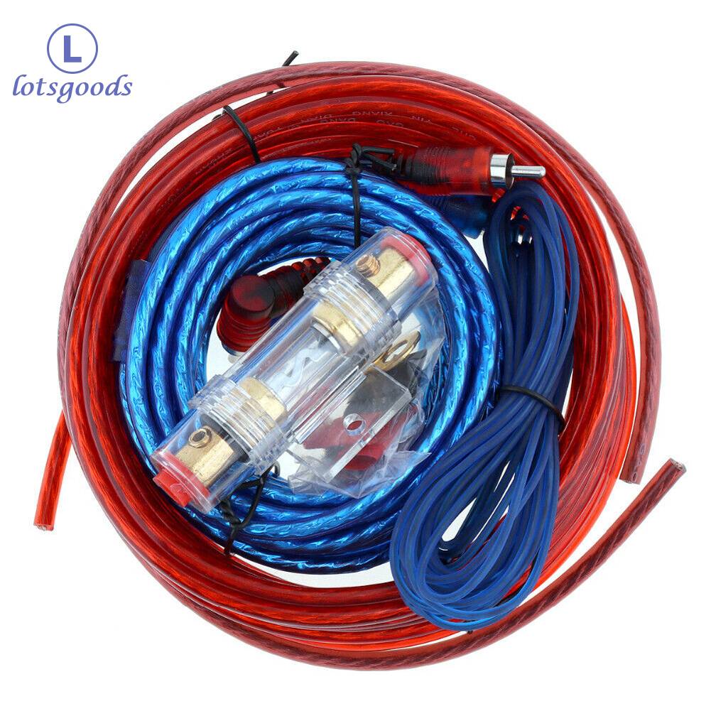 1500W ampli công suất cho xe ô tô bộ dây 60 amp bộ giữ cầu chì loa siêu trầm xe ô tô cáp 18ga loa siêu trầm dòng cho phụ kiện cố định biển xe ô tô cho các bộ phận phương tiện ô tô
