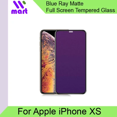 Apple iPhone XS Tempered Glass BlueRay Matte Screen Protector Anti Blue Light Ray Matte