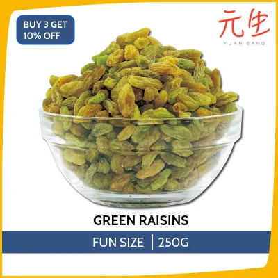 Green Raisins 250g Healthy Snacks Wholesale Quality Dried Fruit Fresh Tasty