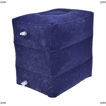 QAM Gối để chân du lịch tiện dụng bơm hơi Gối Kê Chân Giường trẻ em tàu hỏa máy bay