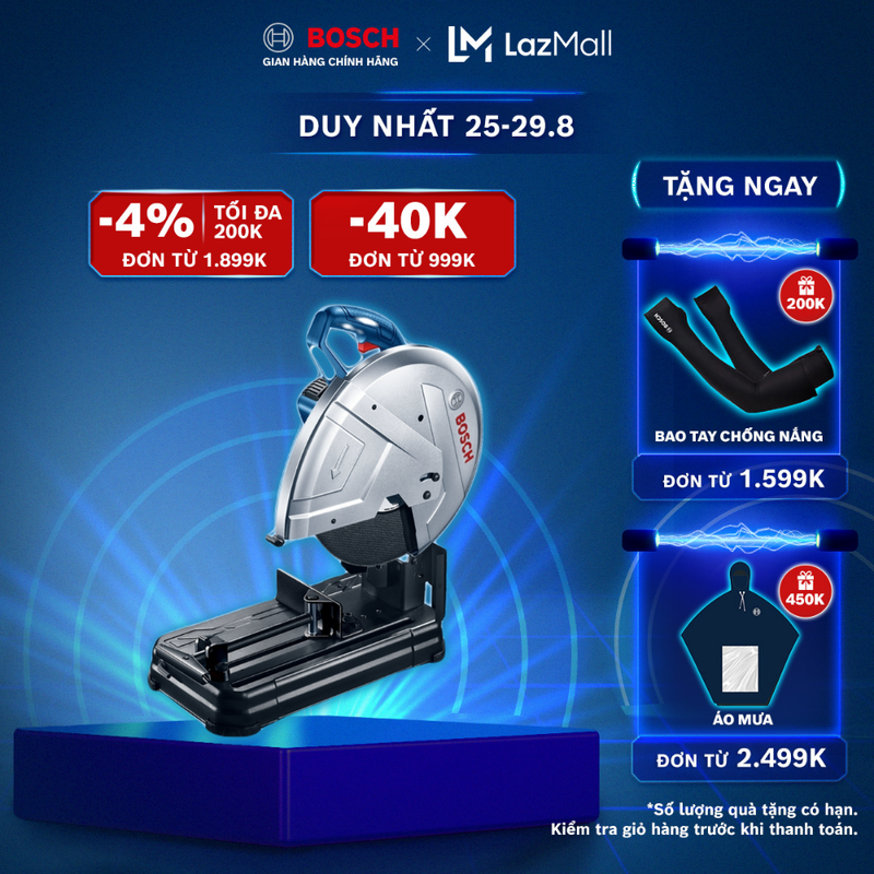 Máy cắt sắt bosch gco 220
