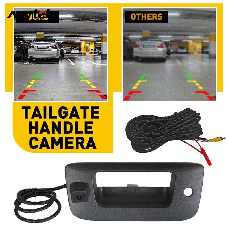 ready stock Rear View Backup Camera Tailgate Handle Camera With Wire