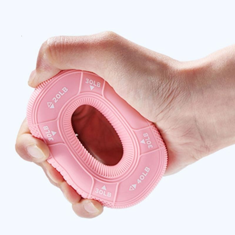 Kẹp silicon Dụng cụ luyện sức mạnh đồ luyện lực tay Grip nhẫn tập thể dục cho cẳng tay bóng sức mạnh ngón tay đào tạo Expander