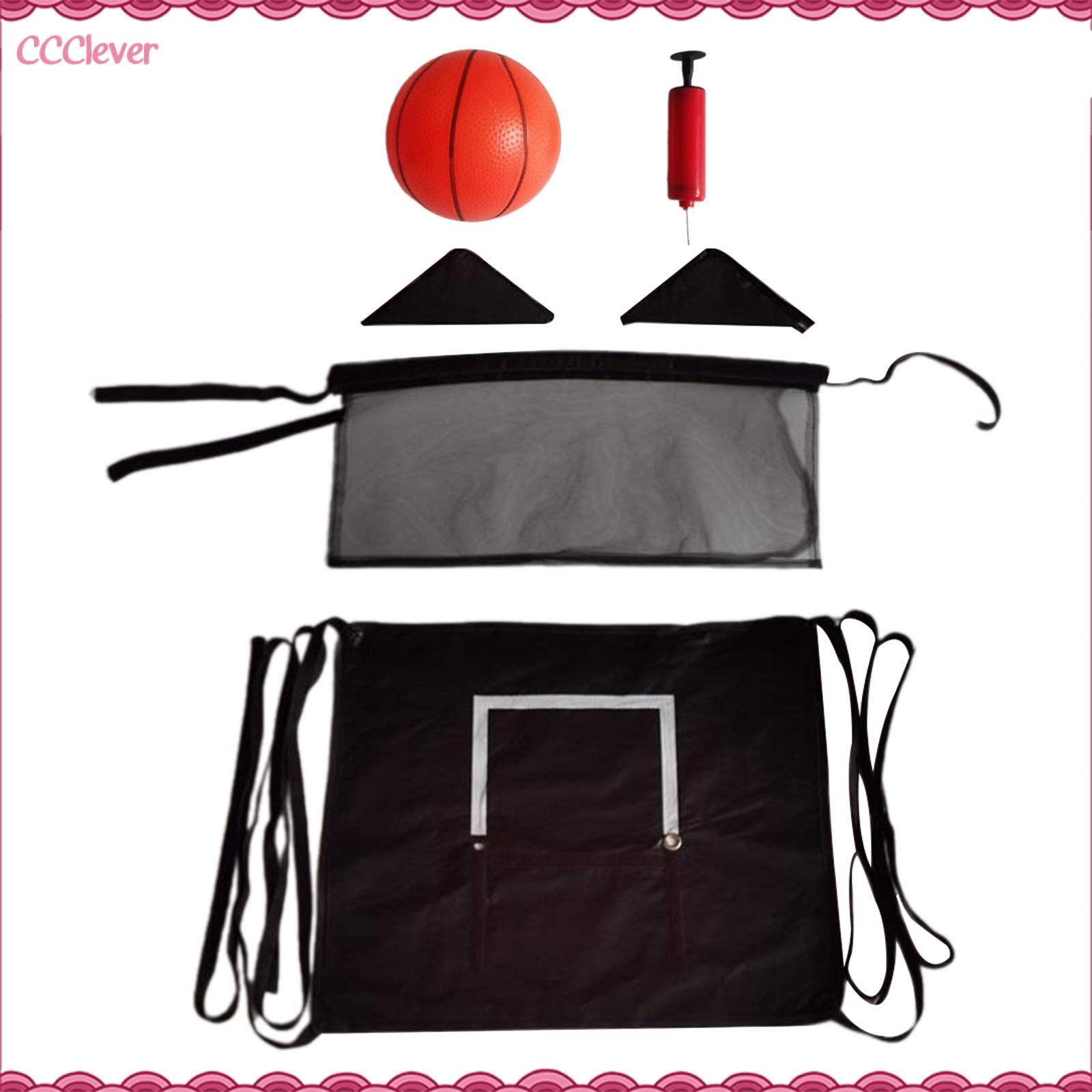 Ccclever Mini Trampoline bóng rổ Hoop có kèm bơm và bóng với dây kết nối