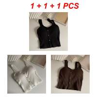 【การจัดส่ง 2-3 วัน】YIFAFA เสื้อชั้นในเสื้อกล้ามผู้หญิงแท้สำหรับผู้หญิงเสื้อชั้นในมีเสื้อแขนกุด Cewek Seksi บุด้านใน
