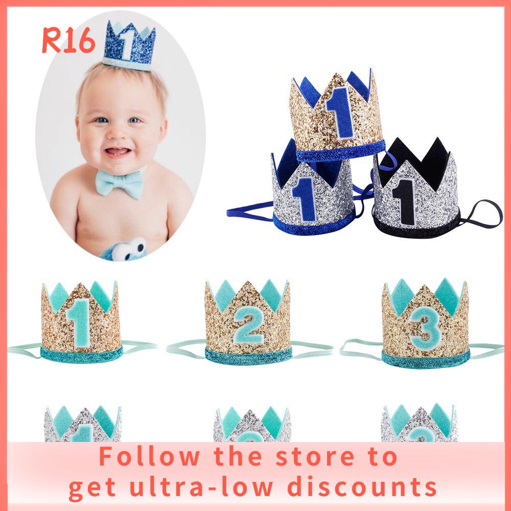 R16 BABY SHOP Unisex Photo Props Elastic Party Headdress Baby Birthday Hat