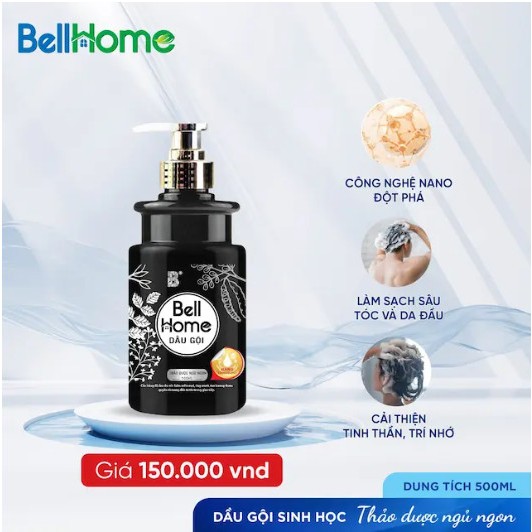 Dầu Gội Công Nghệ Sinh Học BellHome Thảo dượᴄ Ngủ Ngon 500ML