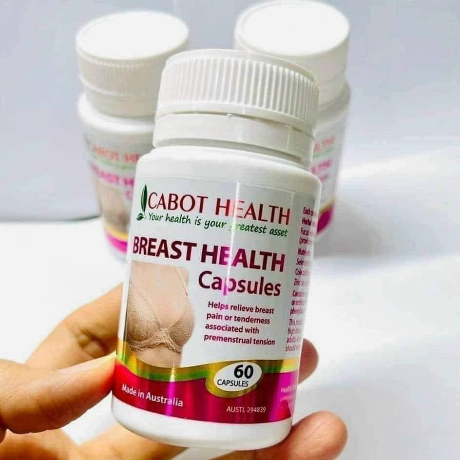 VIÊN UỐNG HỖ TRỢ NỞ NGỰC CABOT HEALTH BREAST HEALTH 60 VIÊN