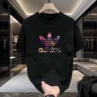 Kaos Distro Pria Kaos katun 100% Adldas Bahan Cotton Combed 24s T-Shirt Olahraga & Casual Street Style Sporty - Kaos Unisex Pria & Wanita