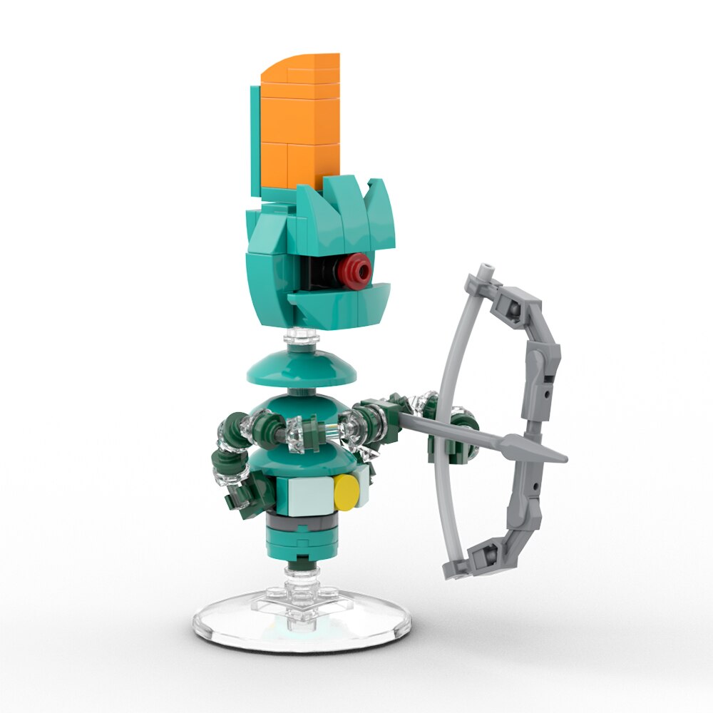Moc Trò Chơi Nhân Vật Vương Quốc Nước Mắt Người Lính Xây Dựng Robot Bộ đồ chơi xếp hình Hành Động Nhân Vật Quái Vật gạch đồ chơi Trẻ Em Quà Tặng nhân vật phim hành động
