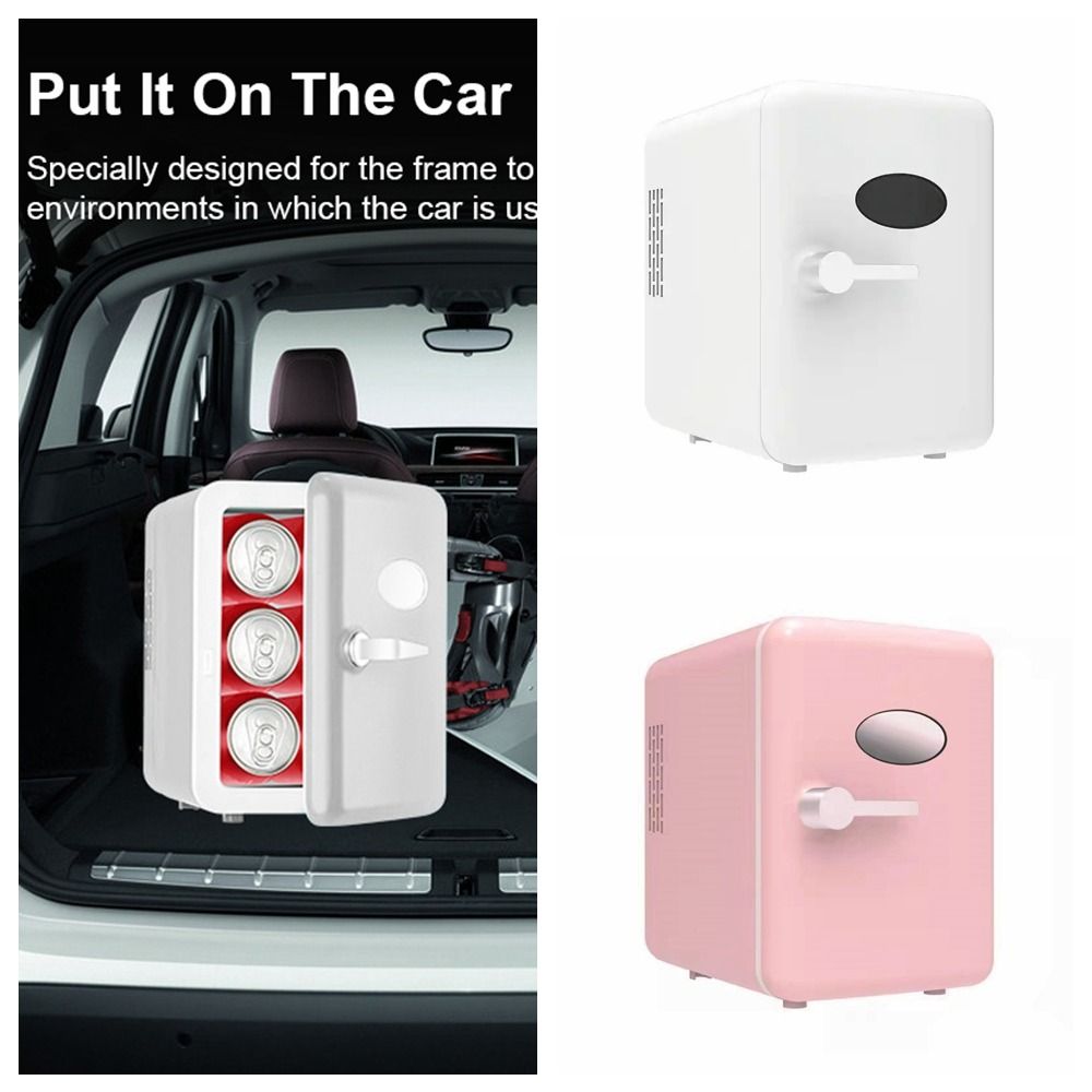 Vl33H 4L 6 Lon 4L Xe Tủ lạnh mini Lạnh Nóng Và Lạnh 4L Trang Điểm Tủ Lạnh Mát Tủ lạnh mini Lưu Trữ 4L 6Lon Tủ lạnh mini Tủ Lạnh Xe Xe Tải
