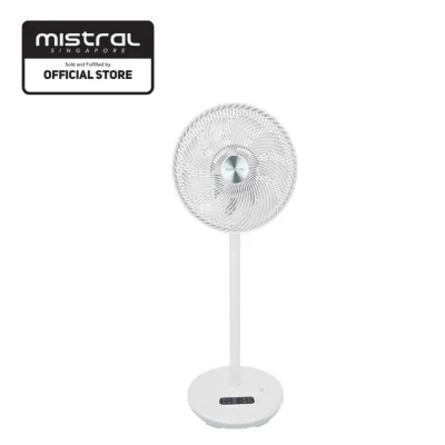 Mimica by Mistral 12 High Velocity Stand Fan with Remote Control (MHV912R) /pedestal fan/sensor touch/oscillation/DC Motor/save electric/variable speed/3year fan motor warranty