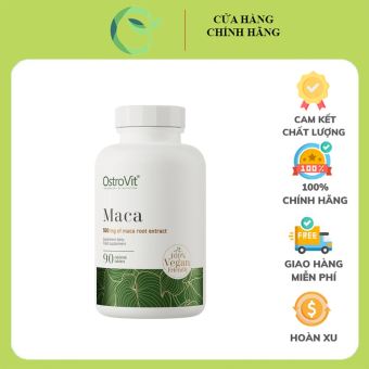 Ostrovit Maca - Viên Uống Hỗ Trợ Sinh Lí Nam Nữ Hàm Lượng Cao (90 viên)