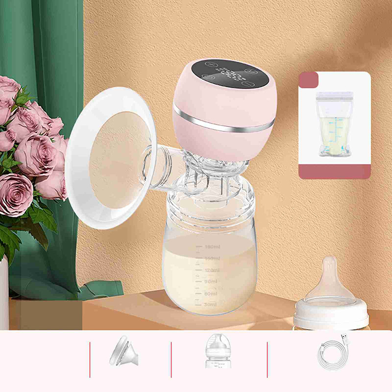 Hands-Free Wearable Electric Breast Pump Painless Large Suction Massage Lactation Silent Portable BPA-Free For Travel Work Home Use​