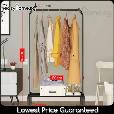 E00 Clothes Rack/ Laundry Hanger Shelves Closet Wardrobe Bedroom Stand
