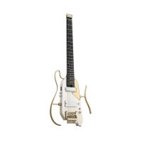 Donner Hush X PRO White Luxe Silent Gitar Elektrik