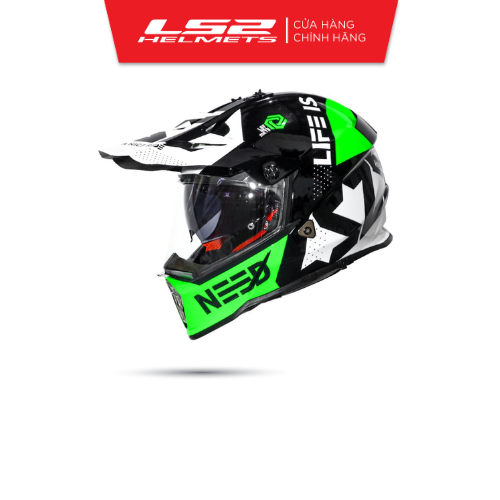 Mũ cào cào ls2 mx436 pioneer