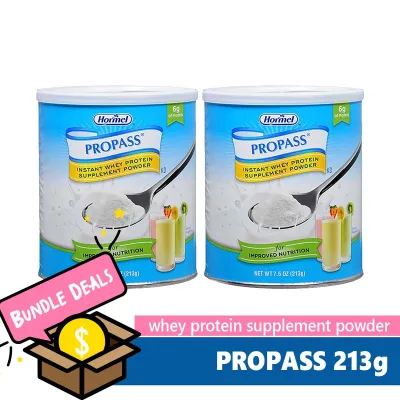 *Bundle of 2* Hormel Health Labs Propass 213g Protein Powder Adult Daily Nutrition Health Supplement Gain Weight Build Muscle Sport Elderly Senior