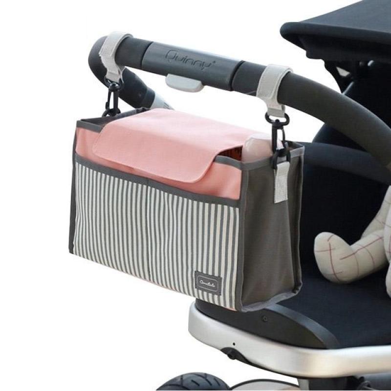 Baby Stroller Bag Universal Cup Holder Stroller Organizer Stroller Accessories Carriage Diaper Bag Singapore