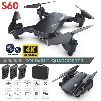 Remote control folding drone HD aerial photography dual camera quadcopter long endurance aircraft cross-border toy