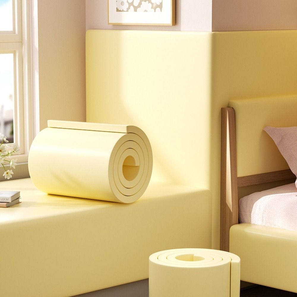 ZEFUVA Ngưỡng Cửa Sổ Dải bảo vệ cạnh bàn 2m An toàn cho bé Đệm xốp Trẻ em Tự dính Bảo vệ góc tường Cạnh Giường