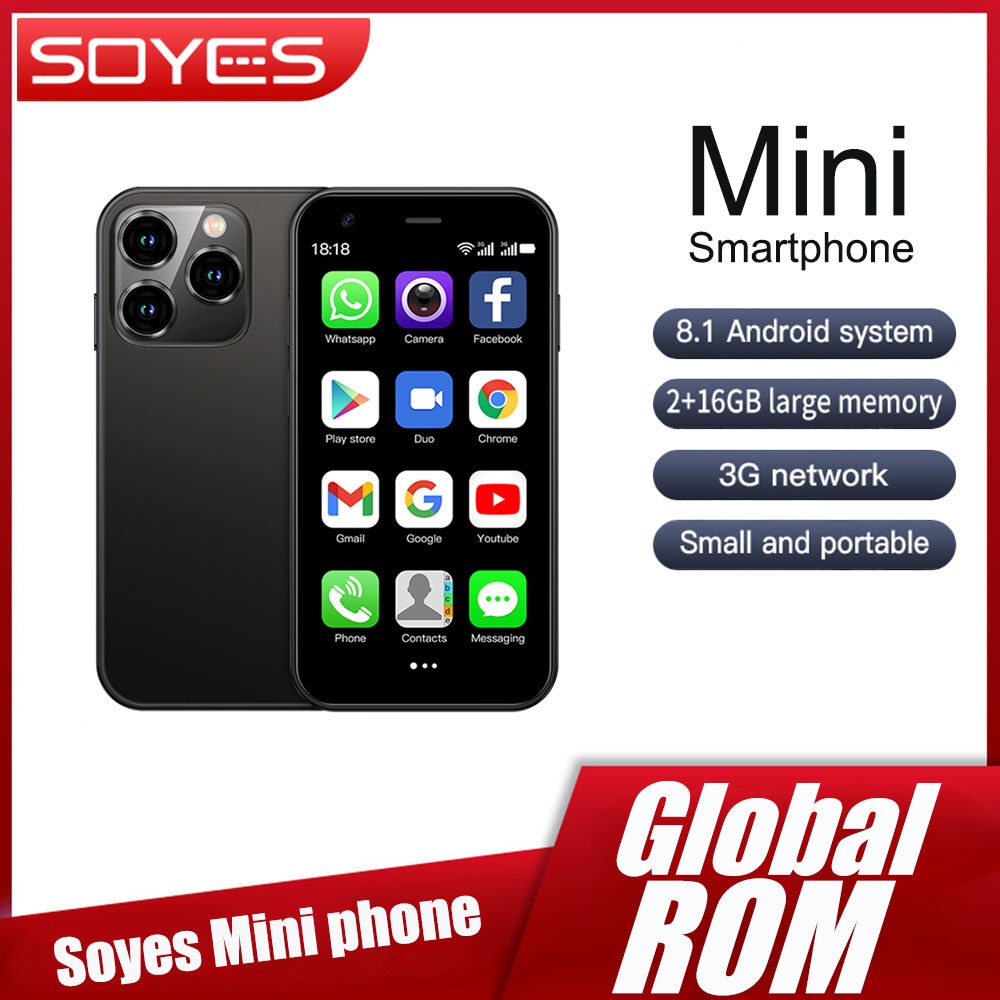 2024 Đảm bảo chất lượng SOYES XS15 4G+64GB Màn hình HD 3.0 inch Điện thoại thông minh Hỗ trợ pin 300