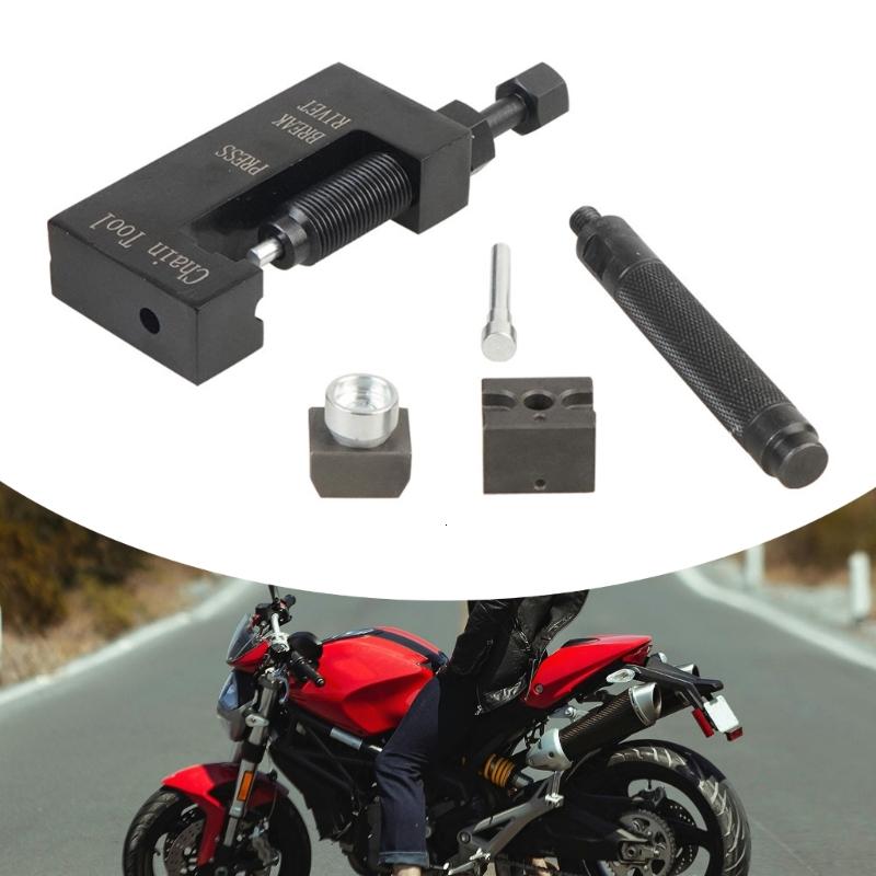 Xích xe máy dụng cụ cắt 08-0470 chuỗi phổ quát riveter thiết lập Dụng Cụ Tán Đinh xe máy Dirt sên xe đạp Breaker