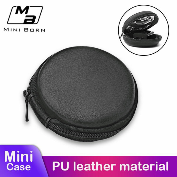 Mini born Headphone Case Storage Bag Bluetooth Earbuds Case Protective Case Travel Bag Pouch Box Travelling Cover Shell for Headset Earphones Singapore
