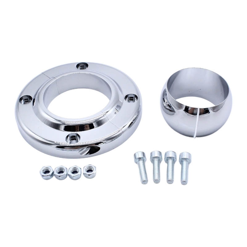 Hiệu suất cao trụ lái lắp trên sàn dễ dàng assmeble 2-inch hình tròn được đánh bóng