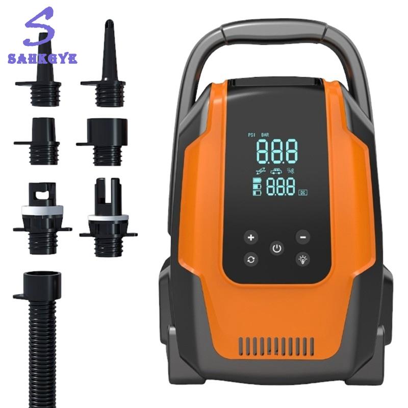 greatbuy666-Portable Electric Air Pump for Outdoor Sports - Car, Tent, for , Kayak Inflation, 12V 120W ราคา 3,317 บาท*ส่งฟรี