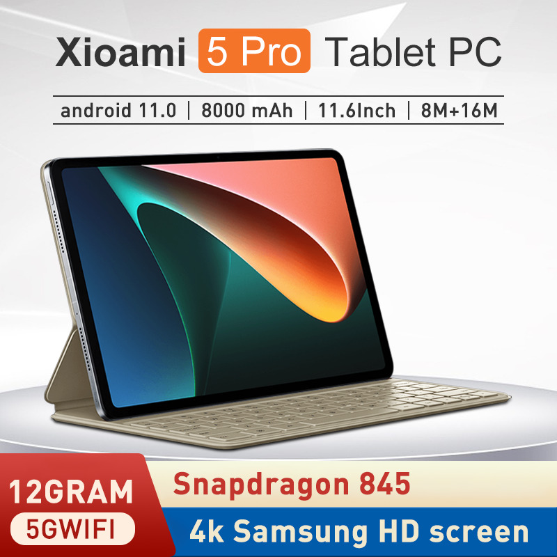 New Original HD 4K Screen Global Tablet Snapdgon 845 Android 11.0 12GB RAM  512GB ROM Tablette PC 5G Dual SIM Card Or WIFI GPS - AliExpress
