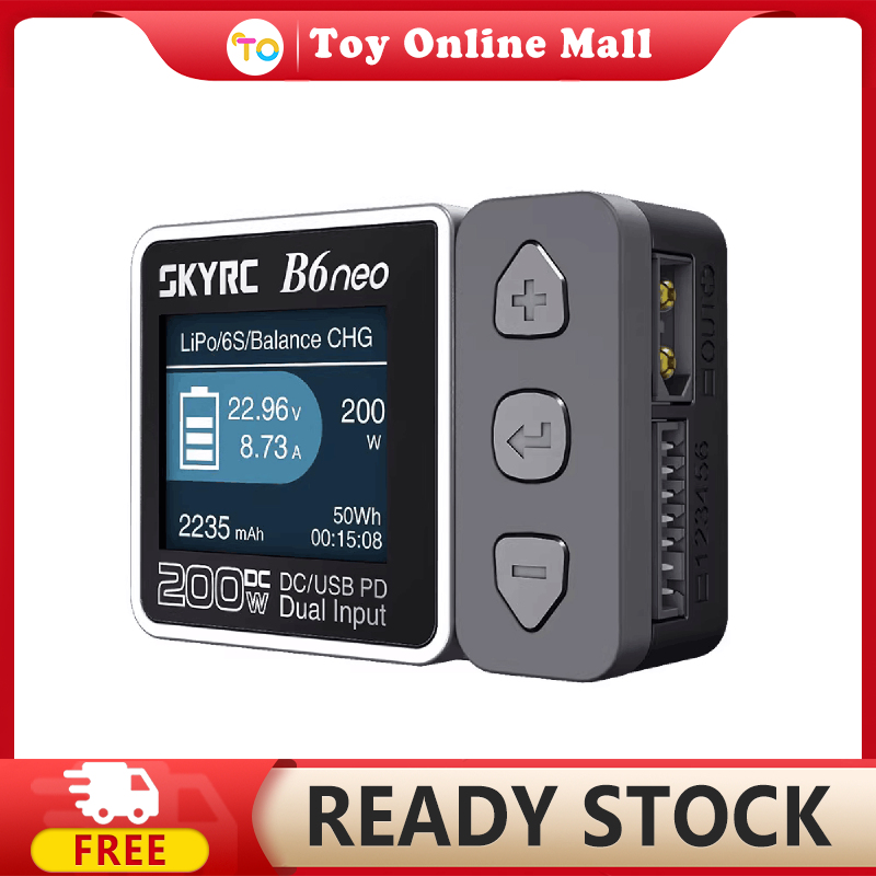 Fast delivery SkyRC B6neo Smart Charger DC 200W PD 80W 10A DC PD Dual