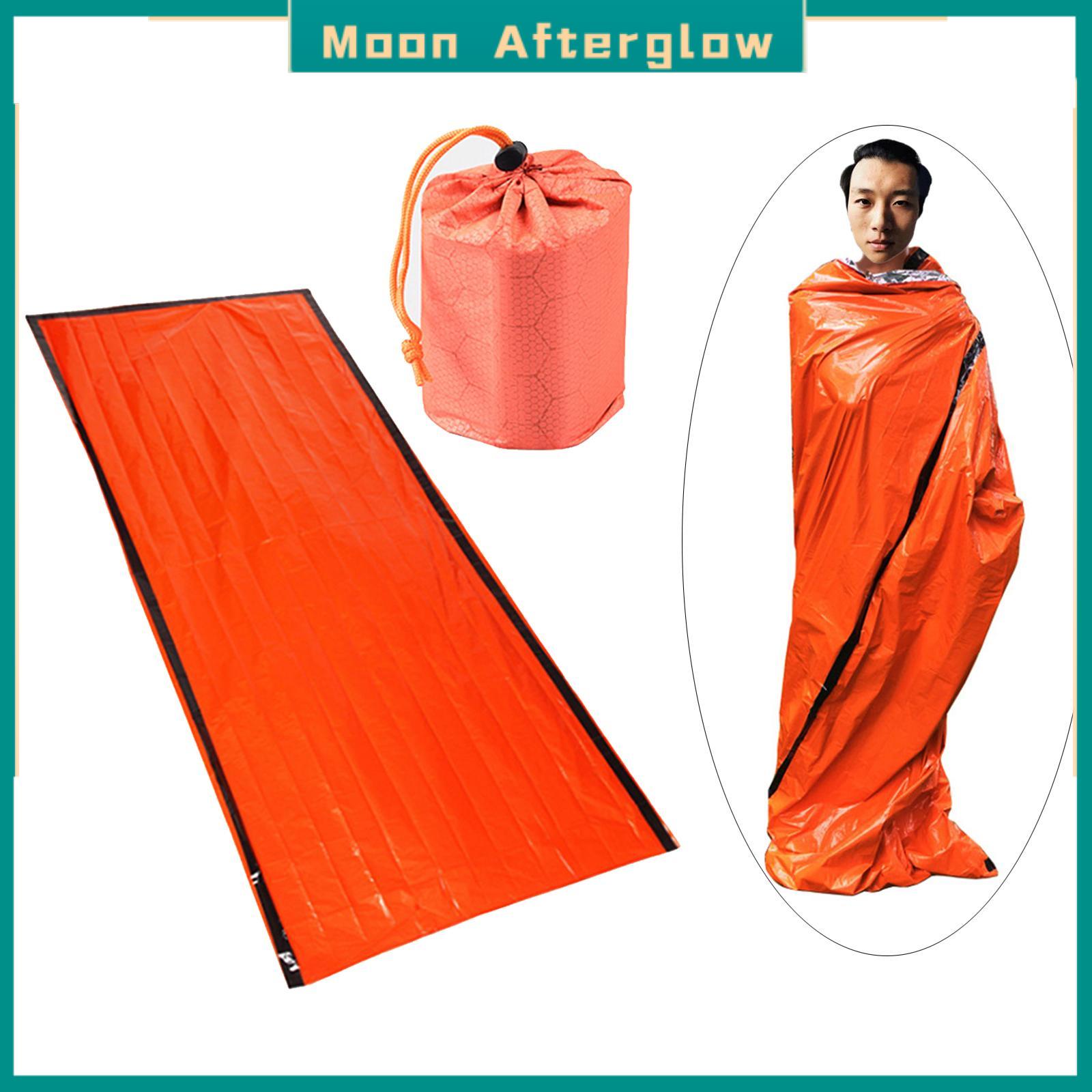 Moon Afterglow Outdoor Emergency Sleeping Bag Camping Survival Thermal