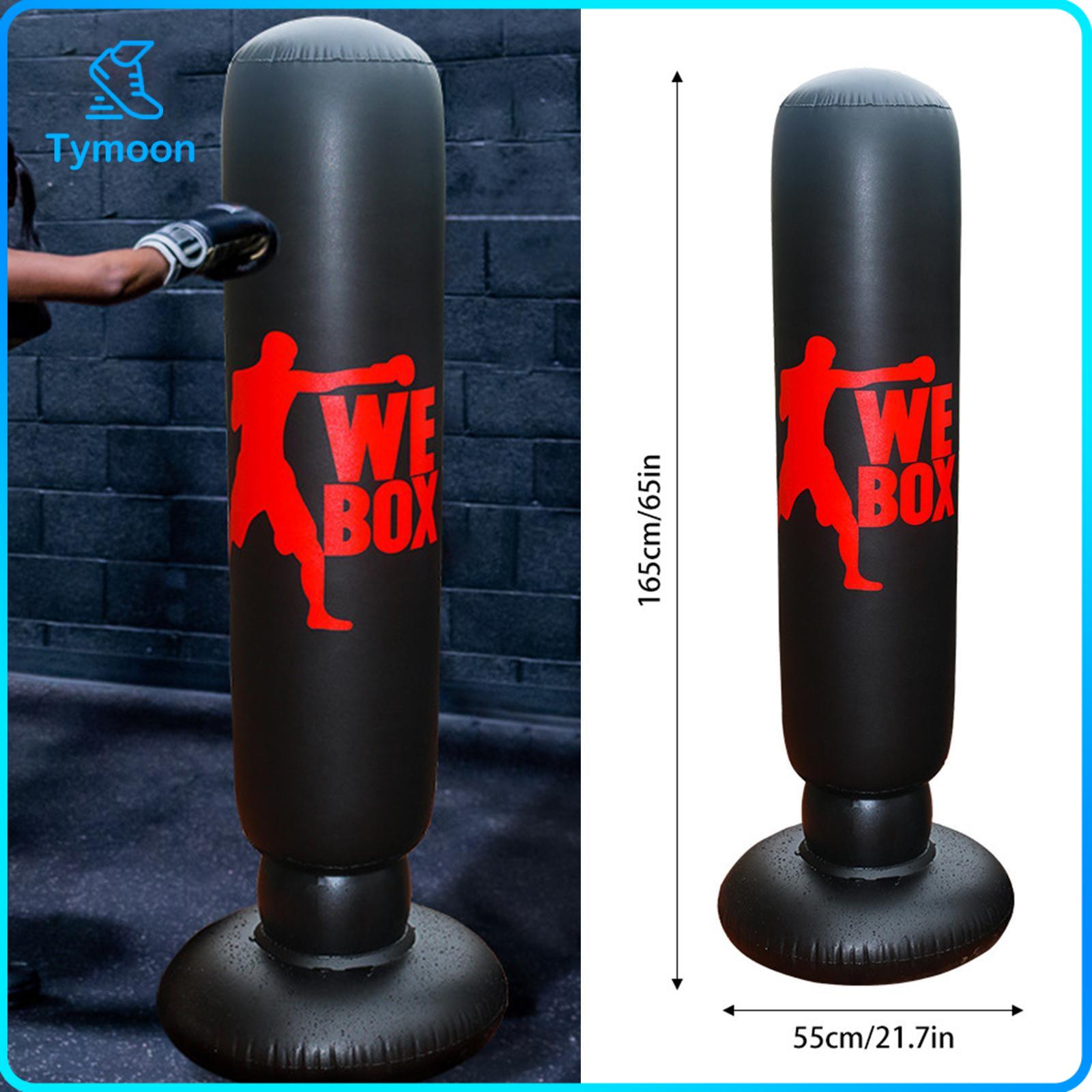Perfeclan Inflatable Punching Bag Boxing Column Toy 1.65M Practice Karate Freestanding Freestanding Boxing Bag for Party Favor Teens ราคา 16,092 บาท*ส่งฟรี