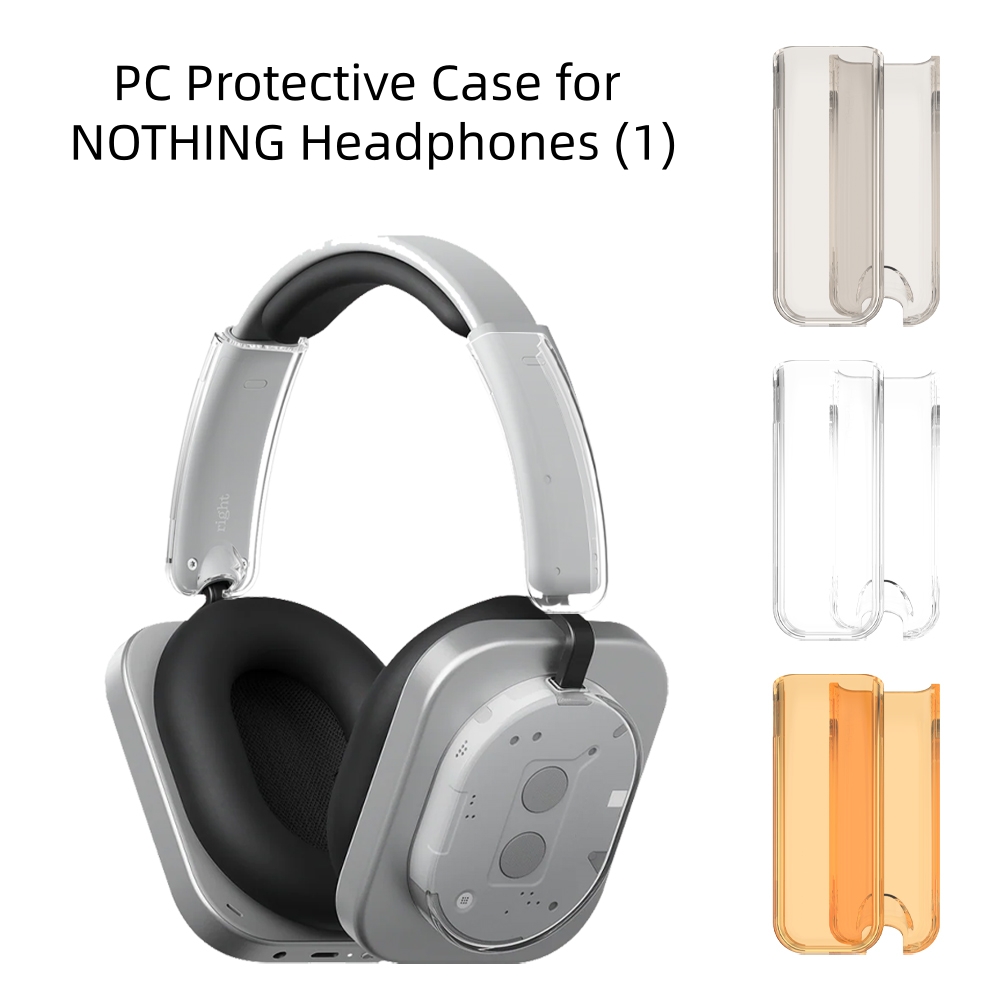 PC trường hợp bảo vệ cho không có gì tai nghe vỏ trong suốt Tai nghe trường hợp bảo vệ