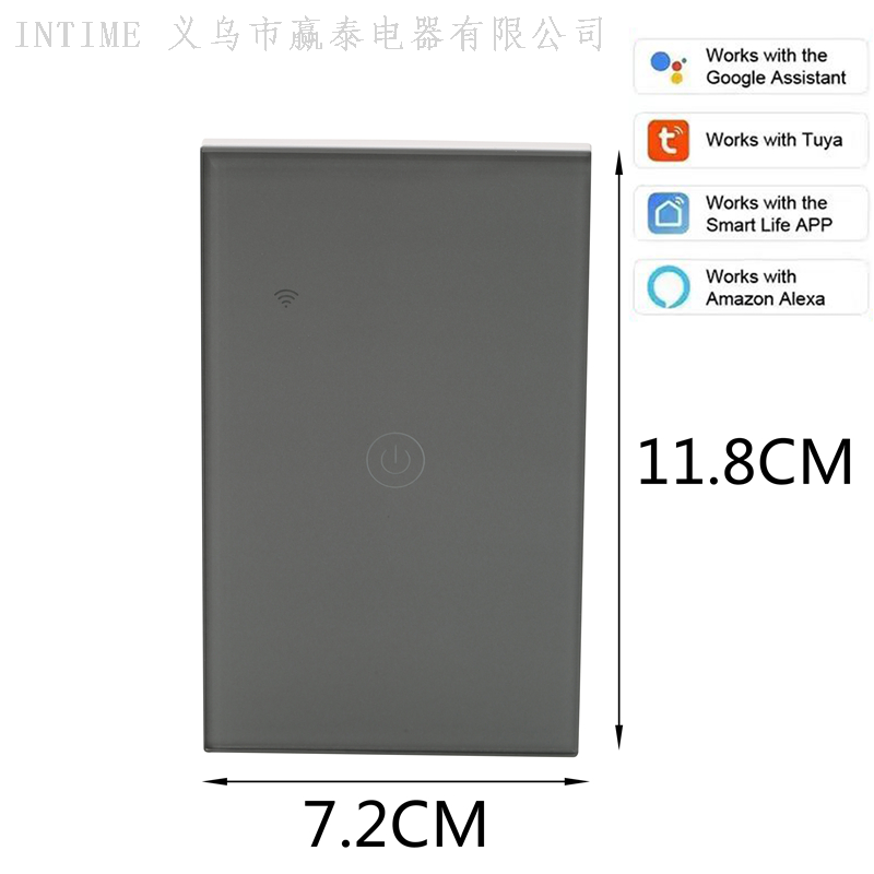 +?..INTIME Tiêu Chuẩn Mỹ Mở Công Tắc Tường Cảm Ứng Thông Minh TUYA WIFI Với Rơ Le Thông Số Xem Chi Tiết