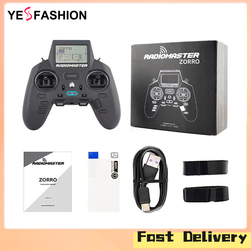 Yesfashion Radiomaster ZORRO 4 In 1 Remote Control Multi-protocol Remote Control ELRS TBS High-frequency Head Configuration Handles ราคา 10,176 บาท*ส่งฟรี