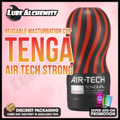 LubeAlchemist™ Tenga Air Tech Reusable Cup Male Adult Sex Toys Masturbator For Him Penis / Discrete Packaging