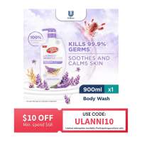 Lifebuoy Skin Solution Lavender Sensitive Liquid Body Wash 900ML Bottle