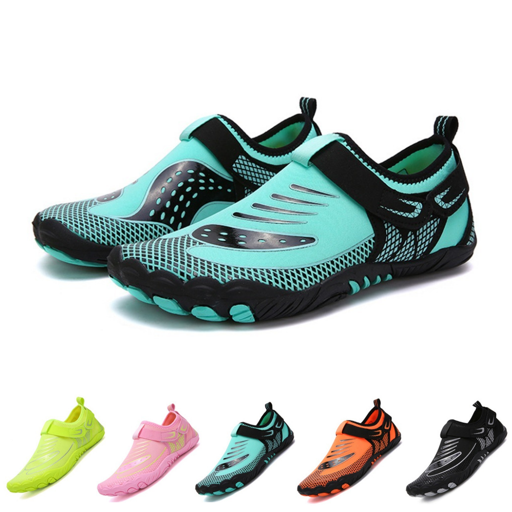 Unisex Chạy Giày Đàn Hồi Thoáng Khí Trekking Sneakers Non-Slip Cao Su Phụ Nữ Người Đàn Ông Trong Nhà Lưới Cho Yoga Tập Thể Dục Cho Đi Xe Đạp