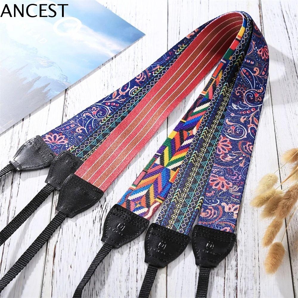 ANCEST Phụ Kiện máy ảnh Cổ điển Hoài cổ Máy ảnh DSLR Da PU Dây đeo vai máy ảnh Dây đeo cổ máy ảnh Dây đeo máy ảnh Dây đeo máy ảnh SLR