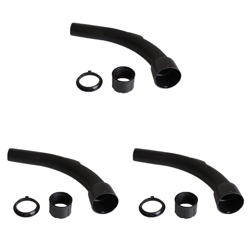 3X Universal Vacuum Cleaner Hose End Part Bend Bent Handle Tube Wand Set 32mm Household Supplies High Quality