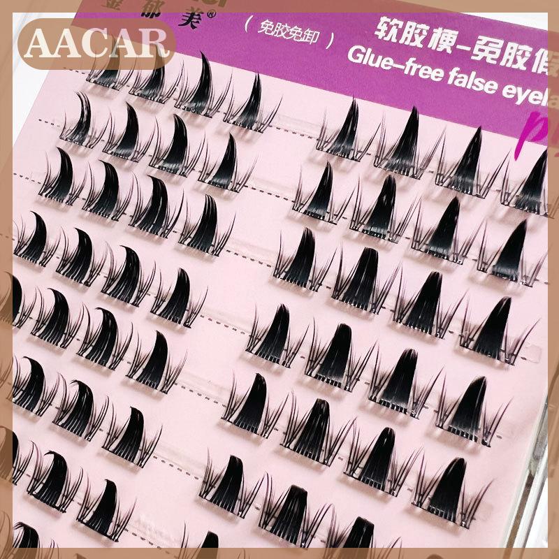 AACAR Không dính lông mi giả tự dính DIY phân đoạn mở rộng lông mi Anime mắt phóng đại công cụ