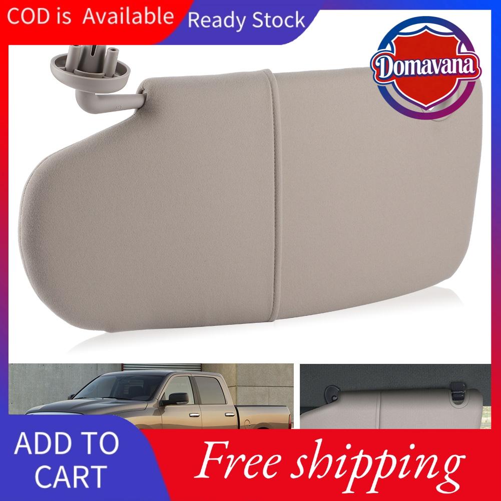 Domavana Tấm che nắng ô tô dành cho xe tay lái bên trái Vỏ có thể thu vào ABS màu xám cao cấp với khớp khóa an toàn Giá 643,000 Đồng*Miễn phí vận chuyển