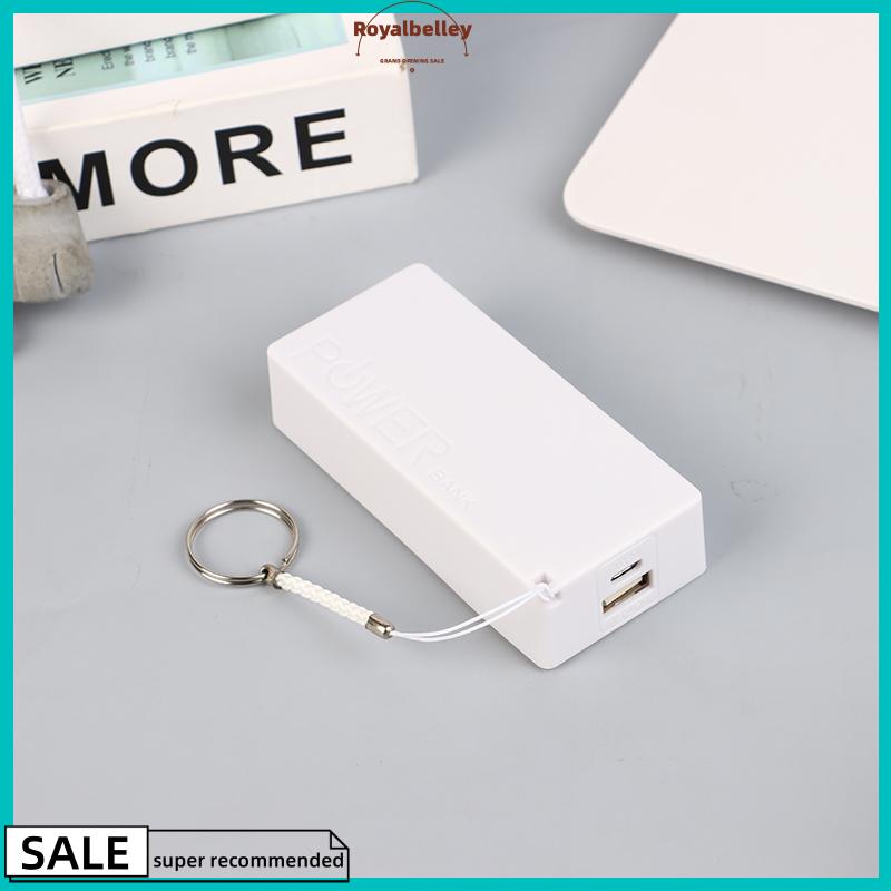 【ROYALBELLEY】 Điện thoại di động ngân hàng sạc pin gói cho trường hợp tự làm hộp Protable đầy màu sắc stroage hộp - 2