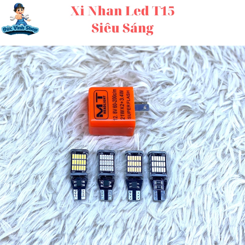 Đèn Led Xi nhan T15 , siêu sáng gắn các dòng xe